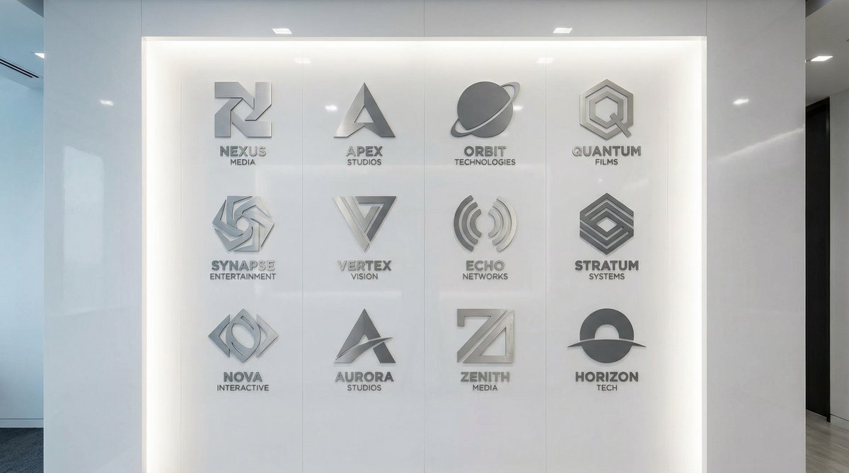 人妻视频合作影视品牌Logo墙